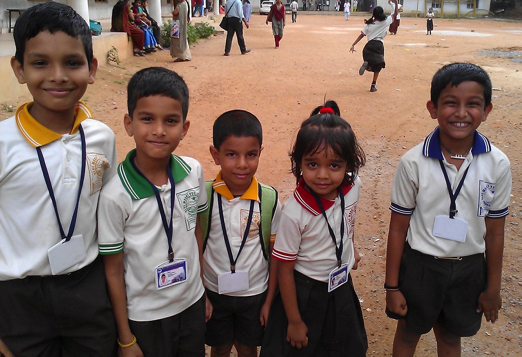 Indian schoolchildren